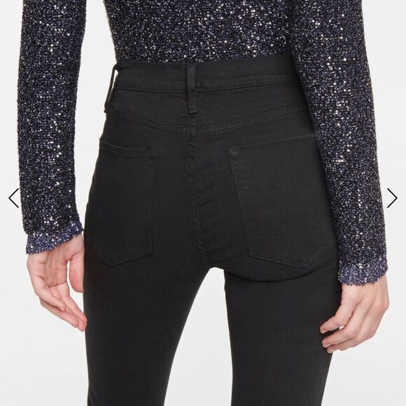 NWT Frame Le High Skinny Film Noir Size 26 - Picture 7 of 15